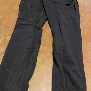 H&M black cargo pants